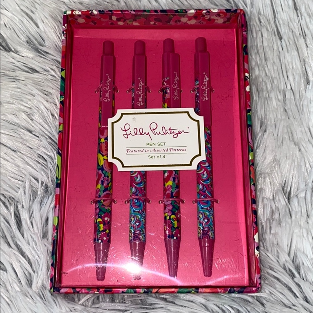 Lilly Pulitzer Pen Set